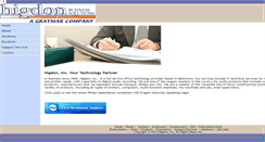 Desktop Screenshot of higdoninc.com